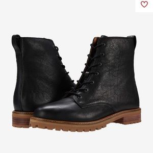 EUC Madewell Claire lace up boots. Size 9.5 women’s.